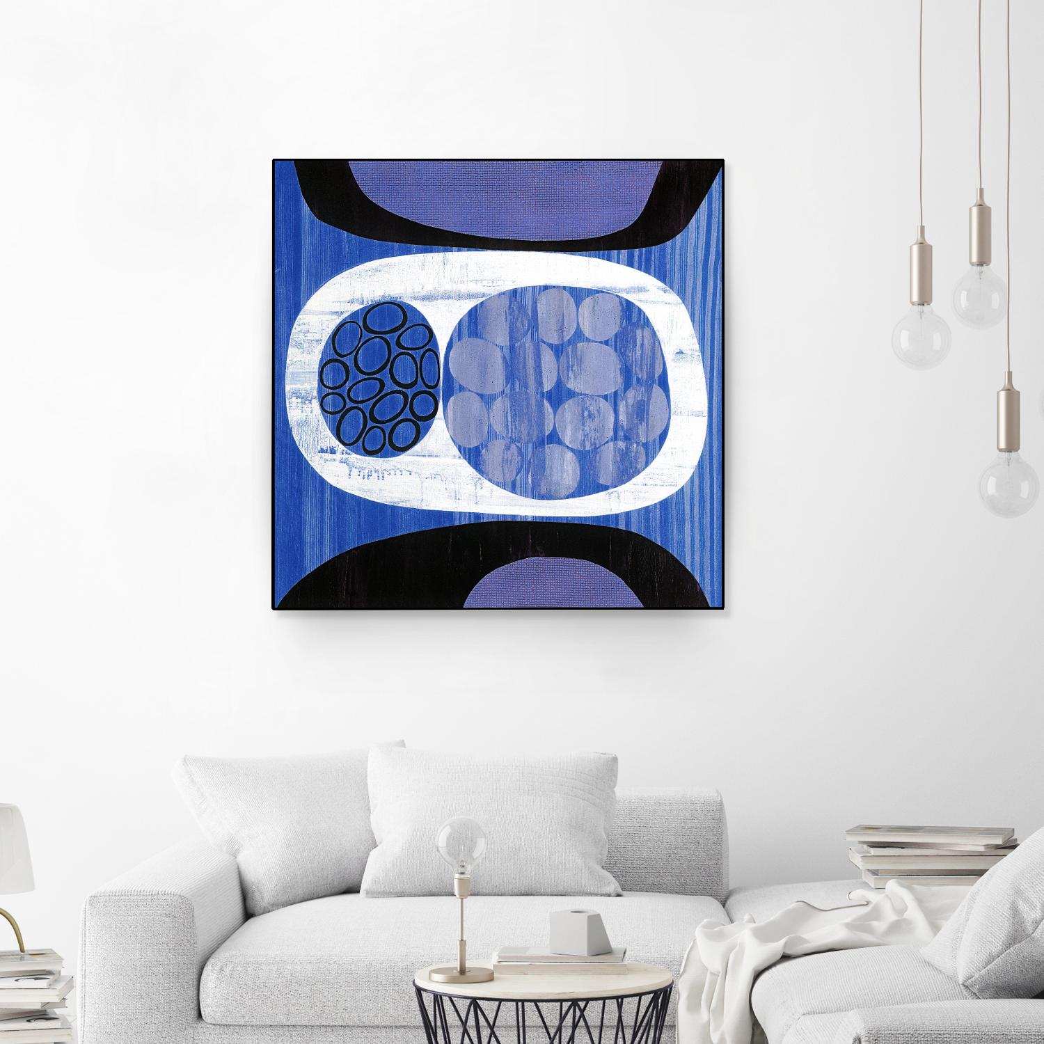 New Beginning II by Mary Calkins on GIANT ART - purple abstract