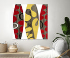 Empowerment II by Mary Calkins on GIANT ART - red abstract