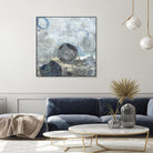 Pathways II: Wave by David Owen Hastings on GIANT ART - blue abstract