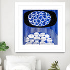 Waterway II by Mary Calkins on GIANT ART - black abstract