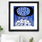 Waterway II by Mary Calkins on GIANT ART - black abstract