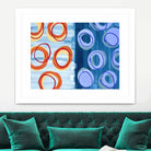 Pacific by Lee Crew on GIANT ART - orange abstract