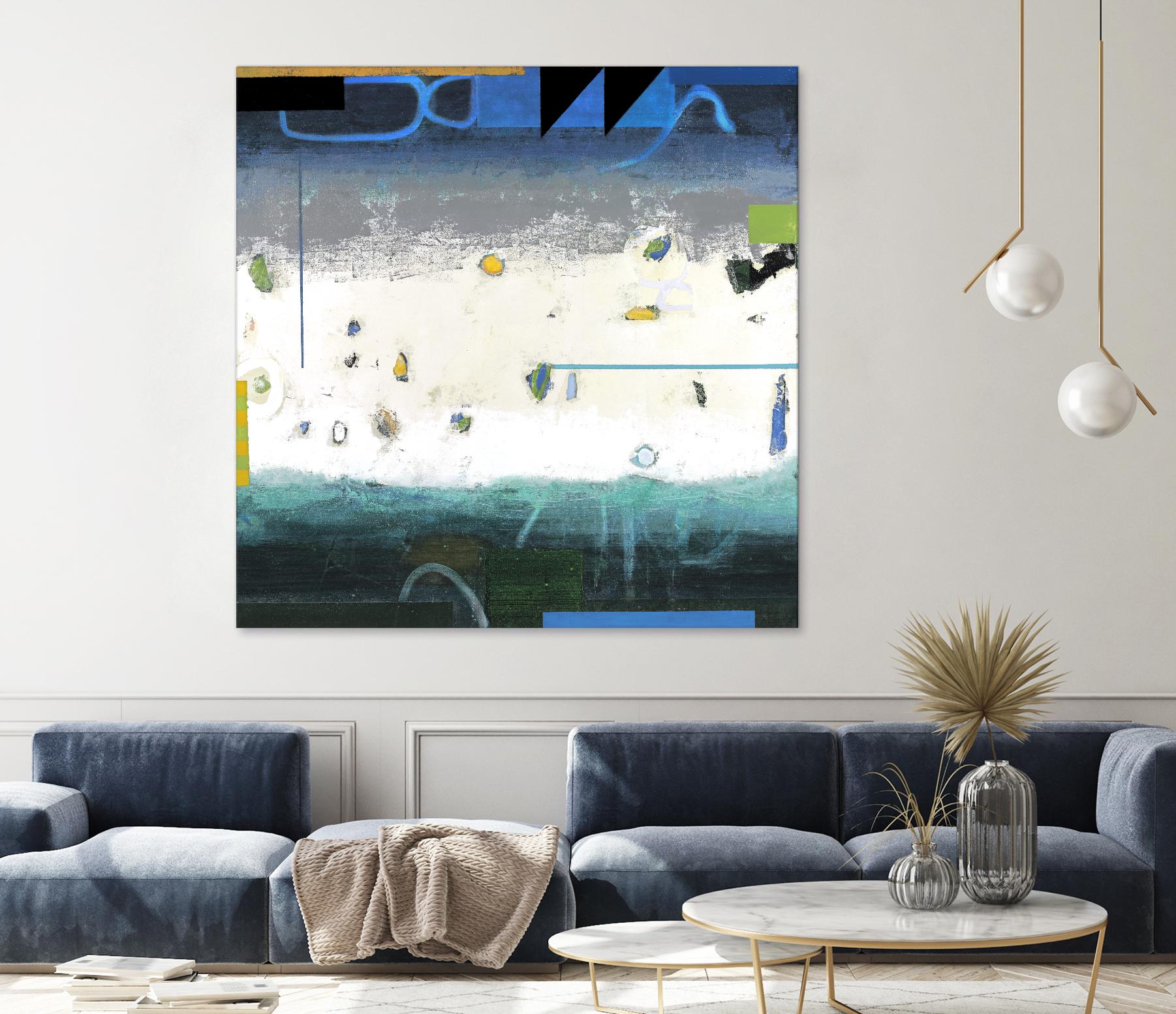 Balm 1 by David Dauncey on GIANT ART - blue abstract