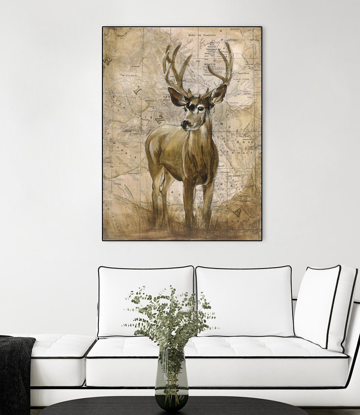 Native Spirit 1 by Elizabeth Hope on GIANT ART - beige animals
