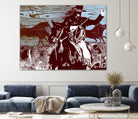 Americana 3 by JB Hall on GIANT ART - blue country look