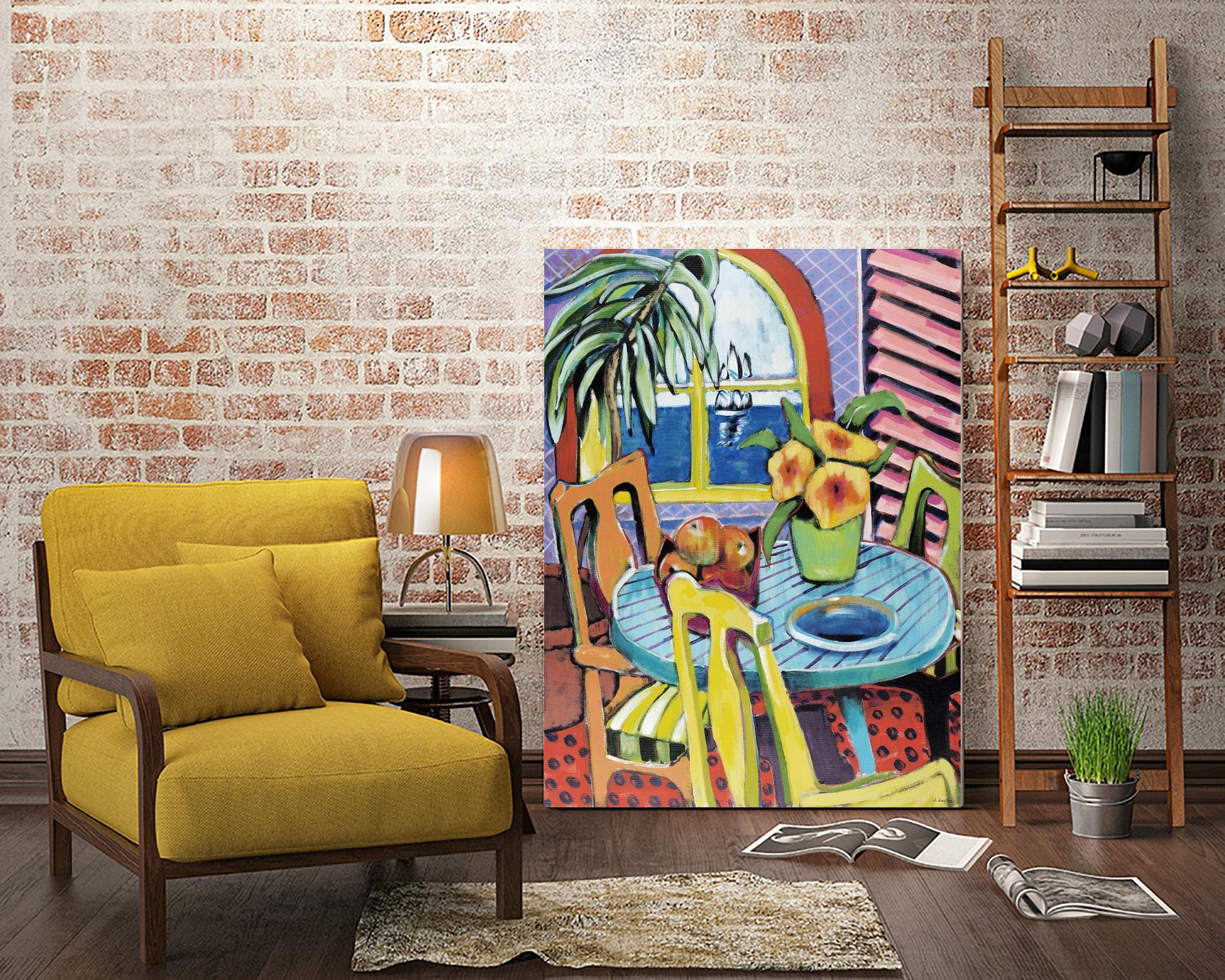 Bayview 2 by David Dauncey on GIANT ART - yellow contemporary