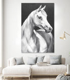 Return To Me 1 by Sarah Helser on GIANT ART - white animals