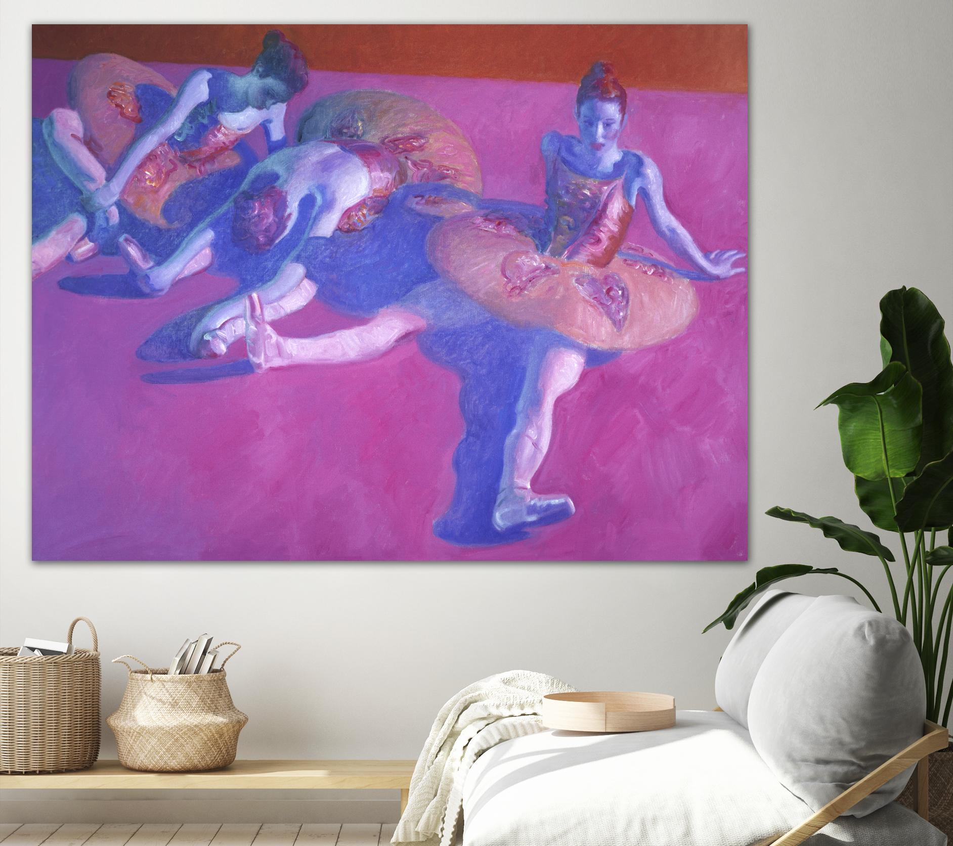 Resting by John Asaro on GIANT ART - purple music - dance