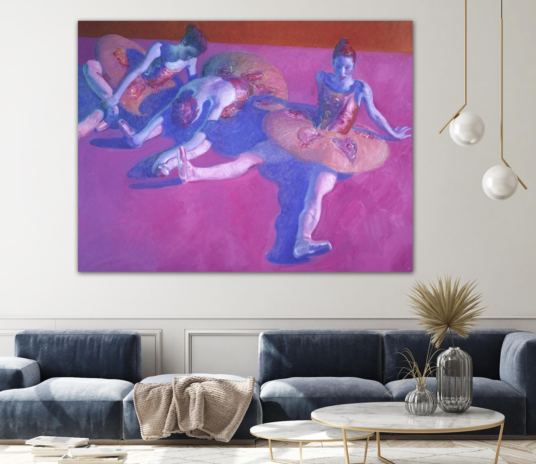 Resting by John Asaro on GIANT ART - purple music - dance