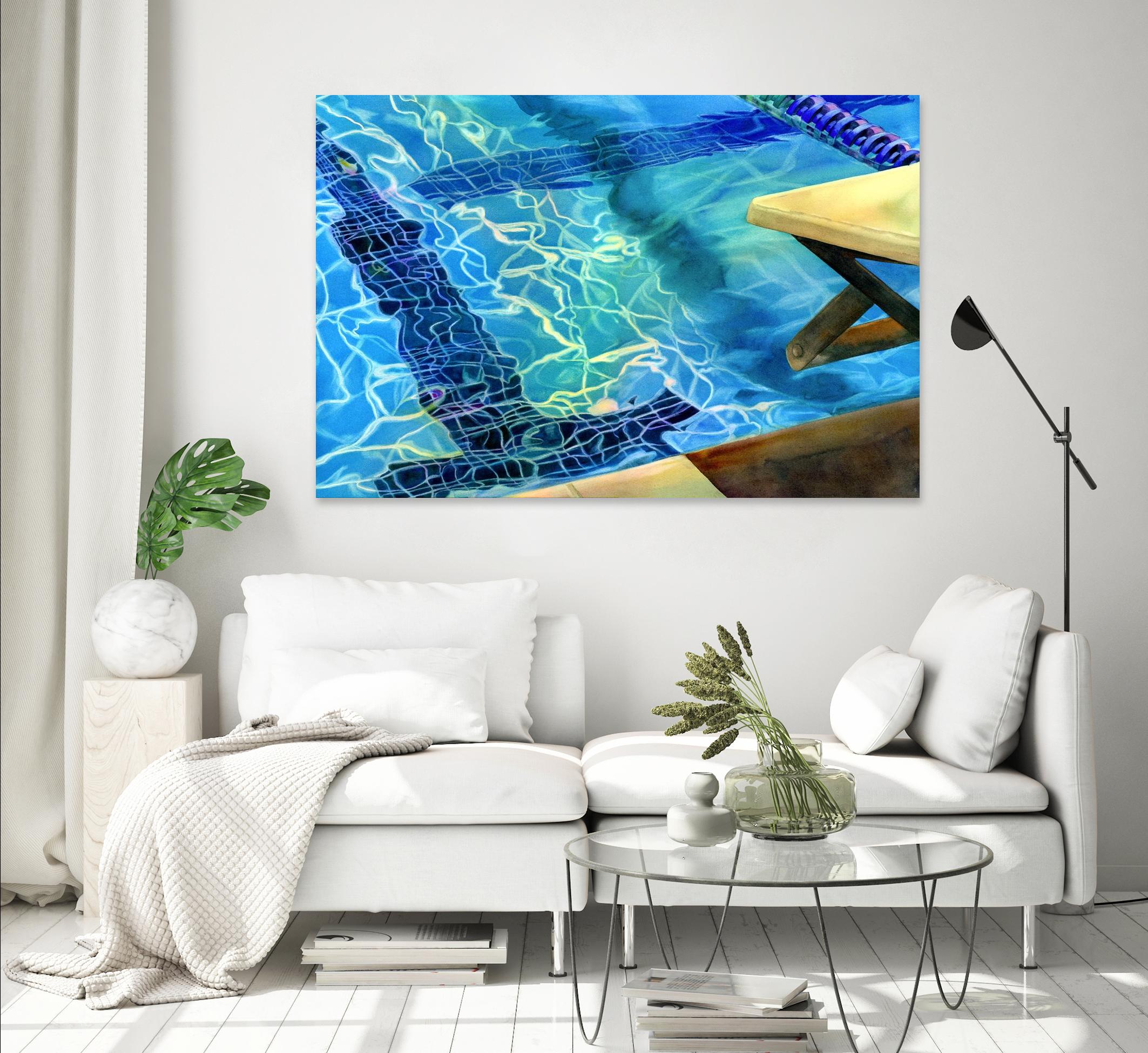Between the Lanes by Terri Hill on GIANT ART - beige leisure