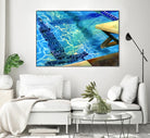 Between the Lanes by Terri Hill on GIANT ART - beige leisure