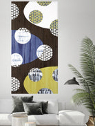 Spring is Beneath the Snow 1 by Mary Calkins on GIANT ART - blue abstract