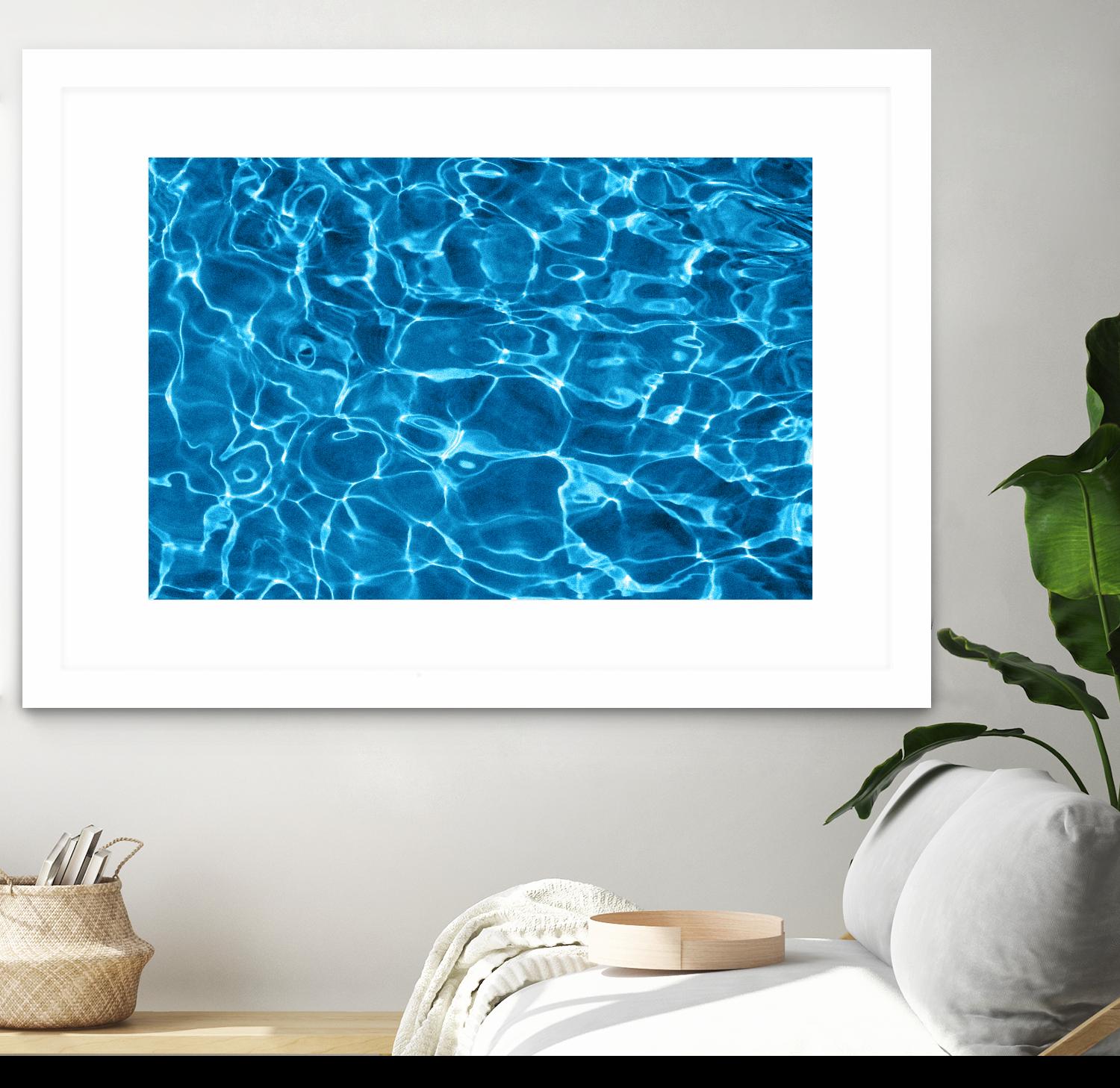 Pool 6 by CJ Elliott on GIANT ART - white sea scene
