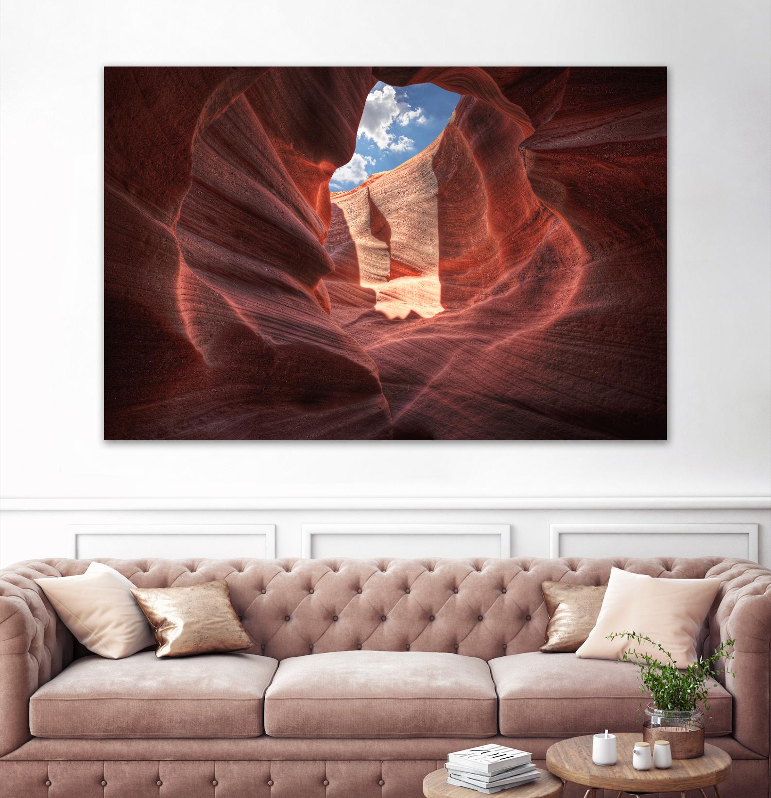 Antelope Canyon by Jamie Cook on GIANT ART - brown landscape