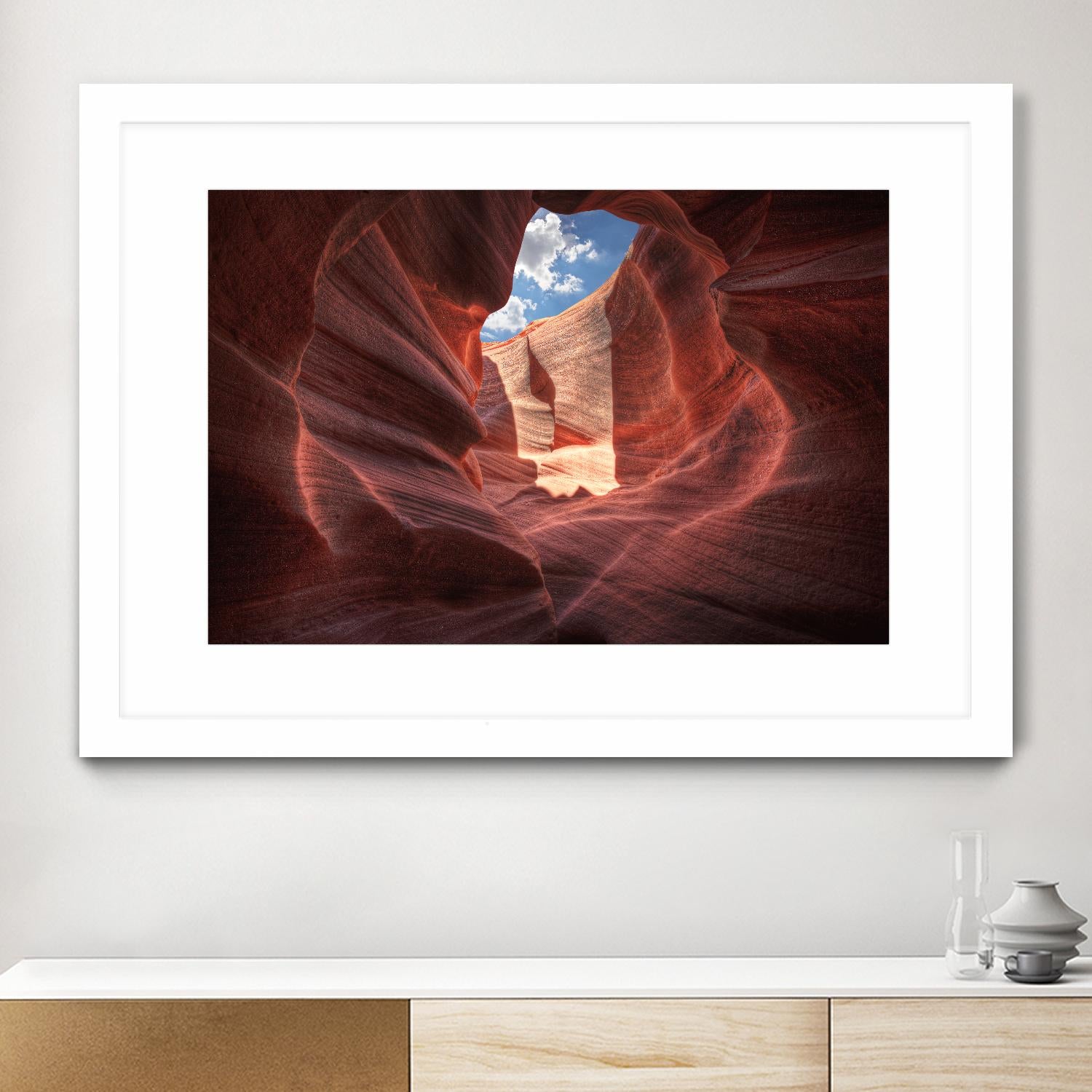 Antelope Canyon by Jamie Cook on GIANT ART - brown landscape