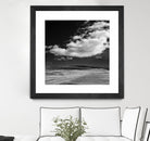 Field with Clouds by Jamie Cook on GIANT ART - white landscape