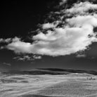 Field with Clouds by Jamie Cook on GIANT ART - white landscape