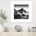 Ocean Rocks Muir Beach by Jamie Cook on GIANT ART - white sea scene
