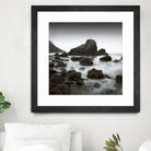 Ocean Rocks Muir Beach by Jamie Cook on GIANT ART - white sea scene