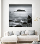 Sea Stack by Jamie Cook on GIANT ART - white sea scene