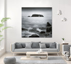 Sea Stack by Jamie Cook on GIANT ART - white sea scene