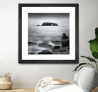Sea Stack by Jamie Cook on GIANT ART - white sea scene