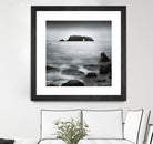 Sea Stack by Jamie Cook on GIANT ART - white sea scene