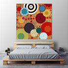 Fiesta 2 by Lisa Kesler on GIANT ART - red contemporary