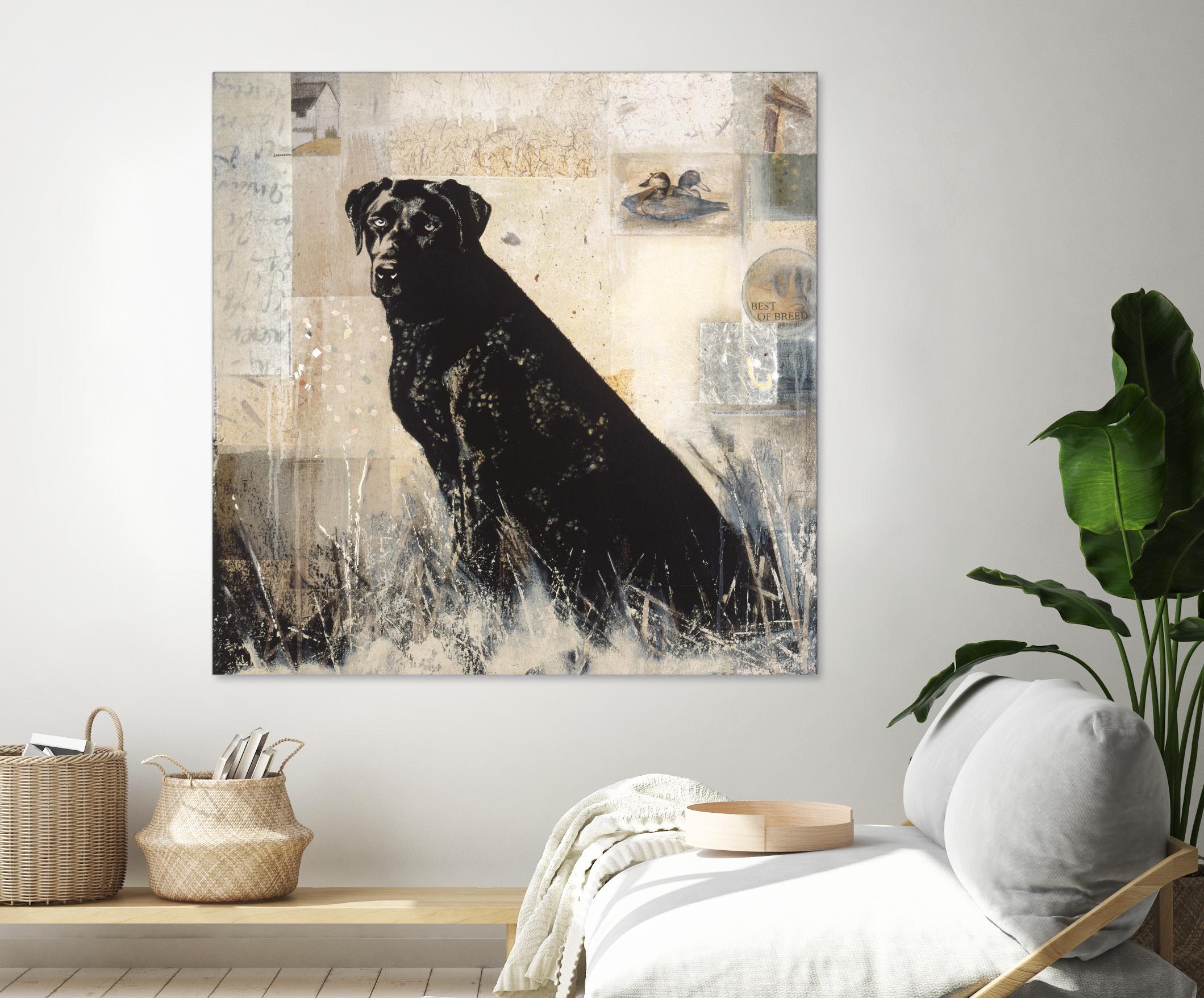 Best of Breed by Mary Calkins on GIANT ART - beige animals
