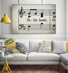 Little Lamb by Amy Smith on GIANT ART - white photo art