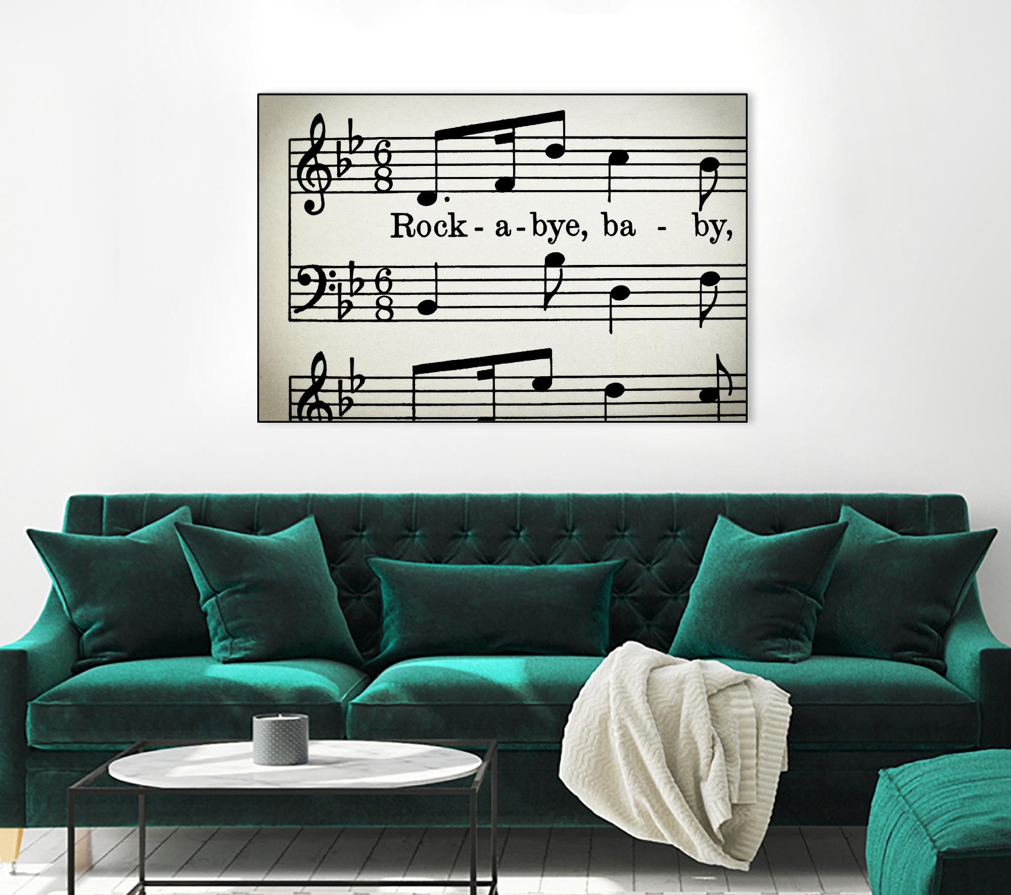 Rock a Bye by Amy Smith on GIANT ART - white photo art
