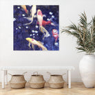 Koi 2 by Thea Schrack on GIANT ART - pink animals