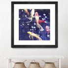 Koi 2 by Thea Schrack on GIANT ART - pink animals