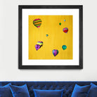 Lift Off F by GI ArtLab on GIANT ART - purple pop art - alternative