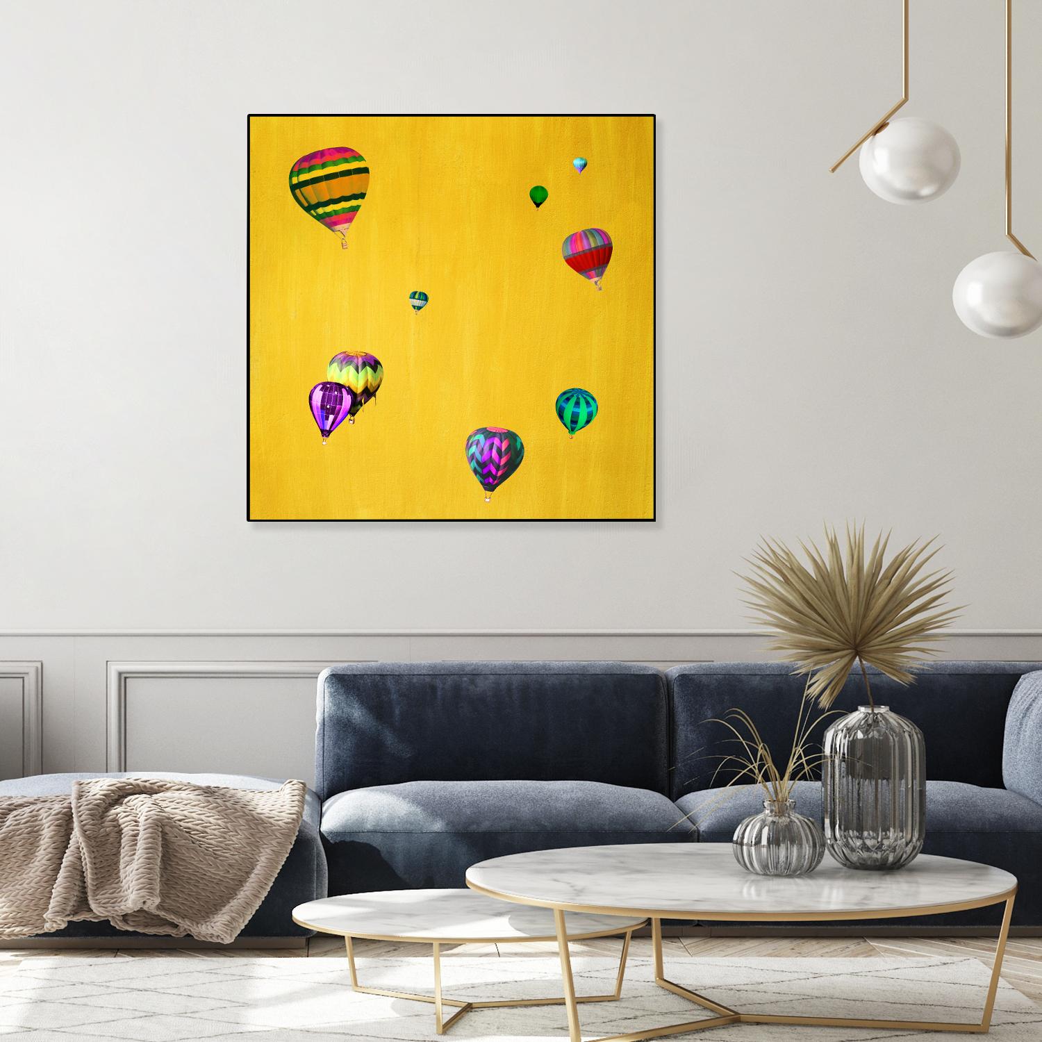 Lift Off F by GI ArtLab on GIANT ART - purple pop art - alternative
