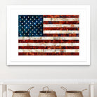 American Flag by Stella Bradley on GIANT ART - red flags