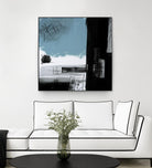 Sandstone E by Franka Palek on GIANT ART - black abstract