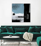 Sandstone E by Franka Palek on GIANT ART - black abstract