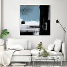 Sandstone E by Franka Palek on GIANT ART - black abstract