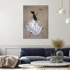 Living the Dream II by Marta Wiley on GIANT ART - white music - dance
