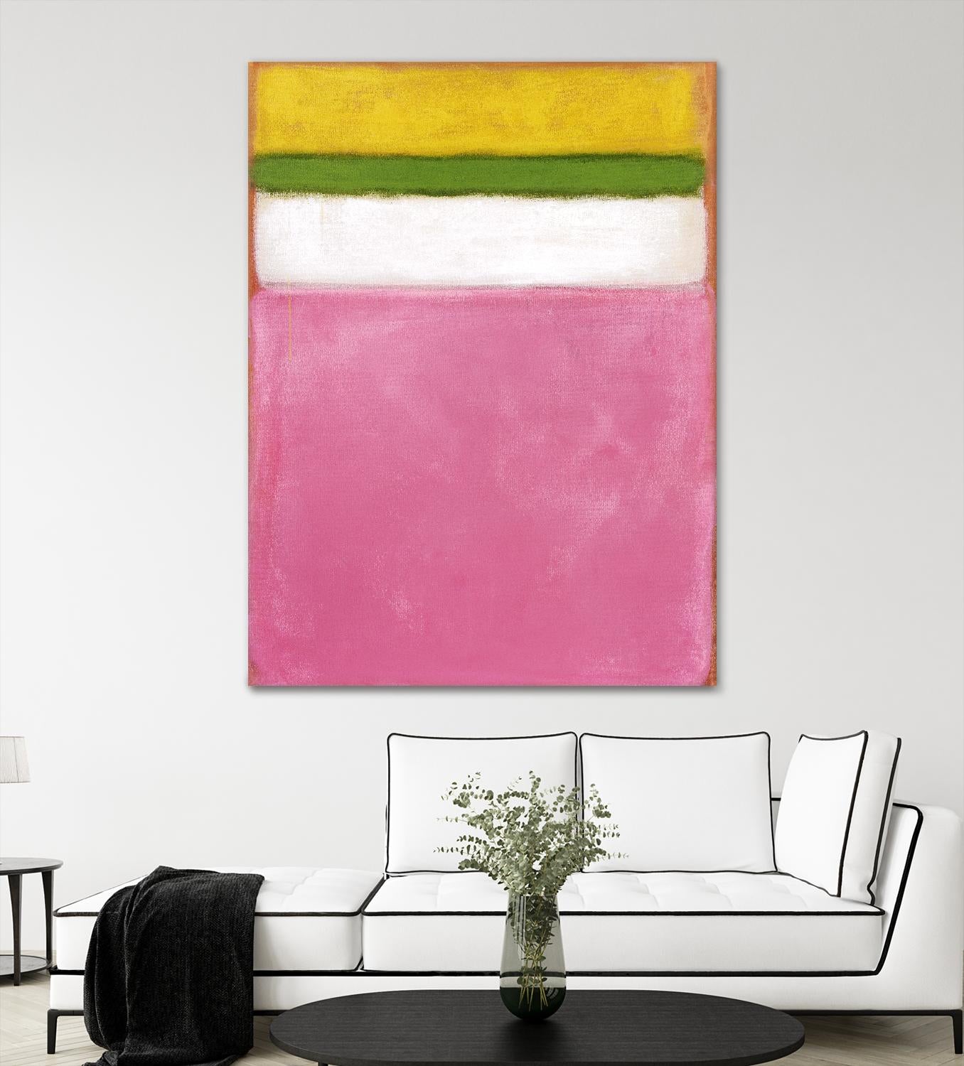 Strawberry Field by Mina Datos on GIANT ART - yellow abstract