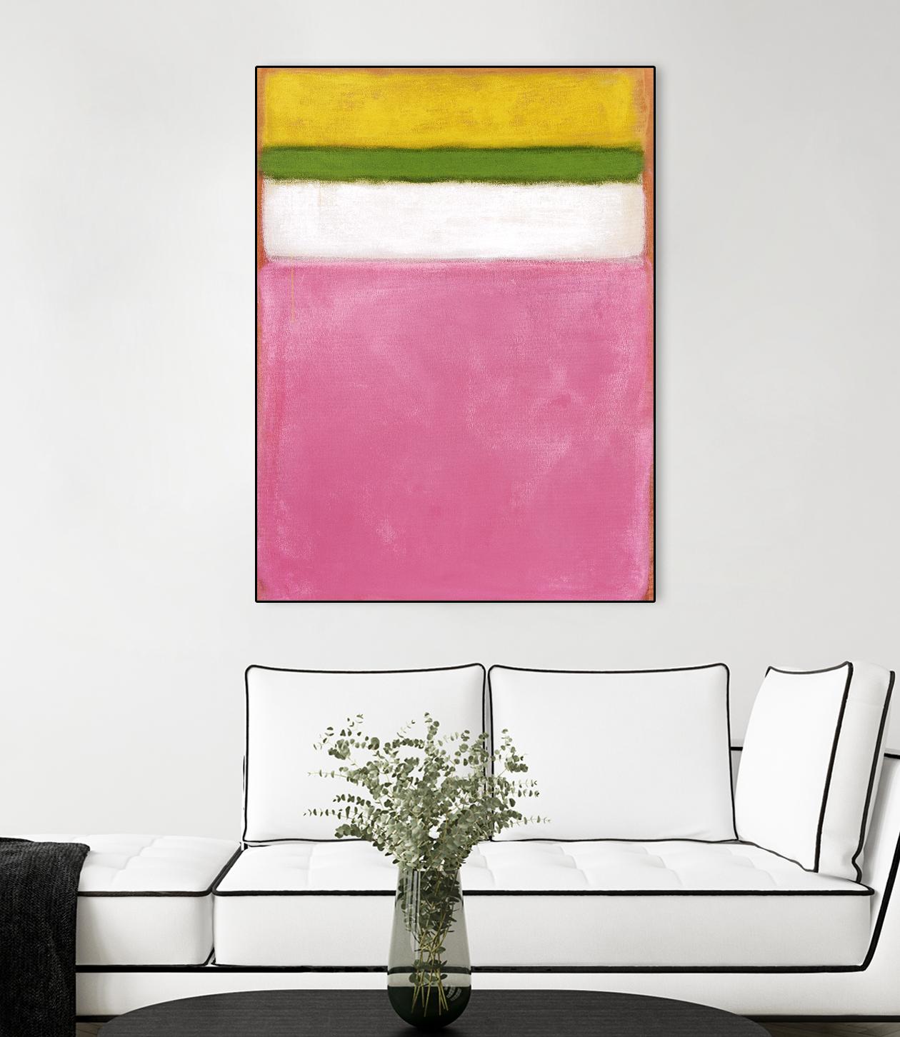 Strawberry Field by Mina Datos on GIANT ART - yellow abstract