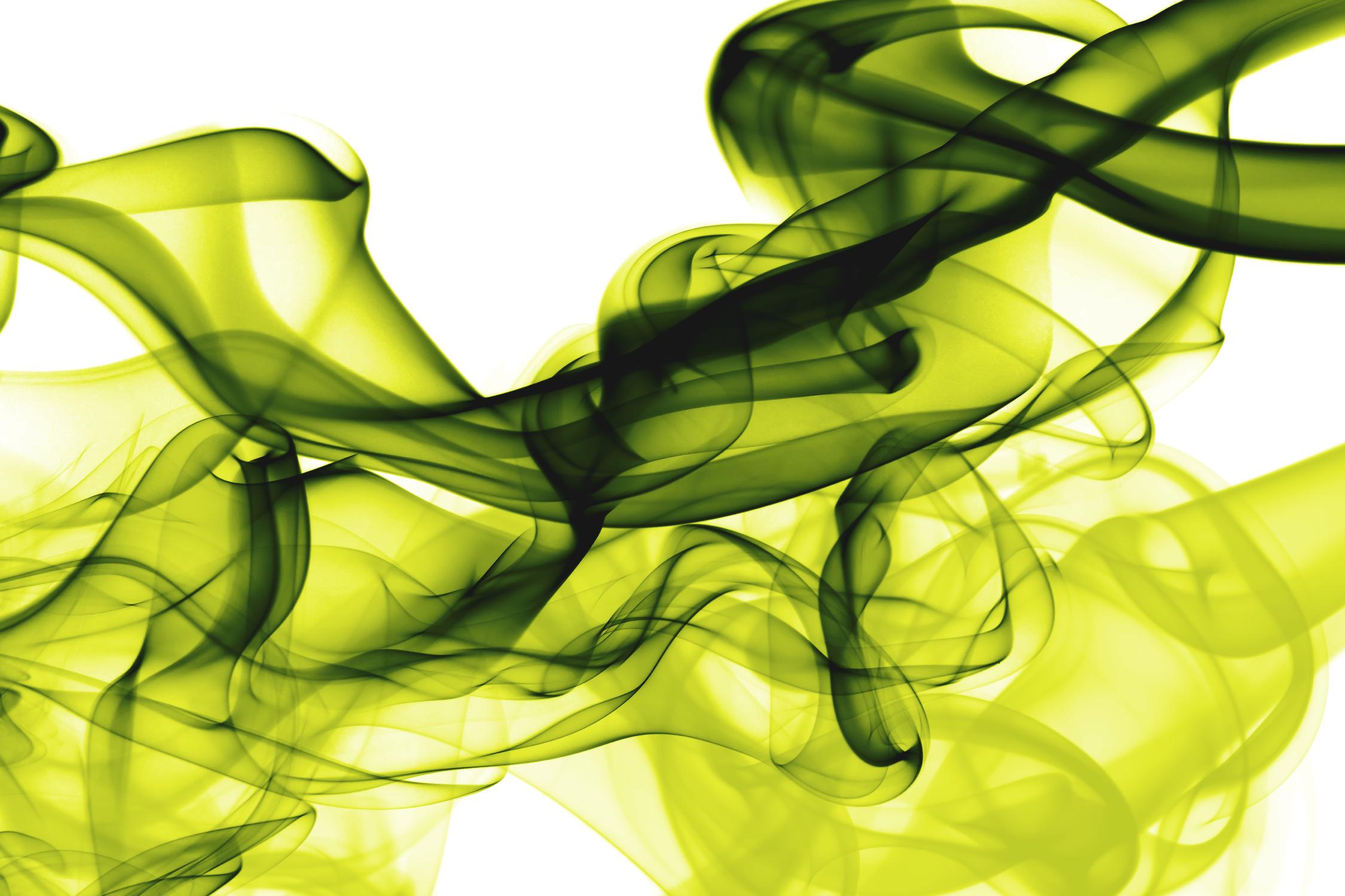 Green Smoke by GI ArtLab on GIANT ART - white abstract