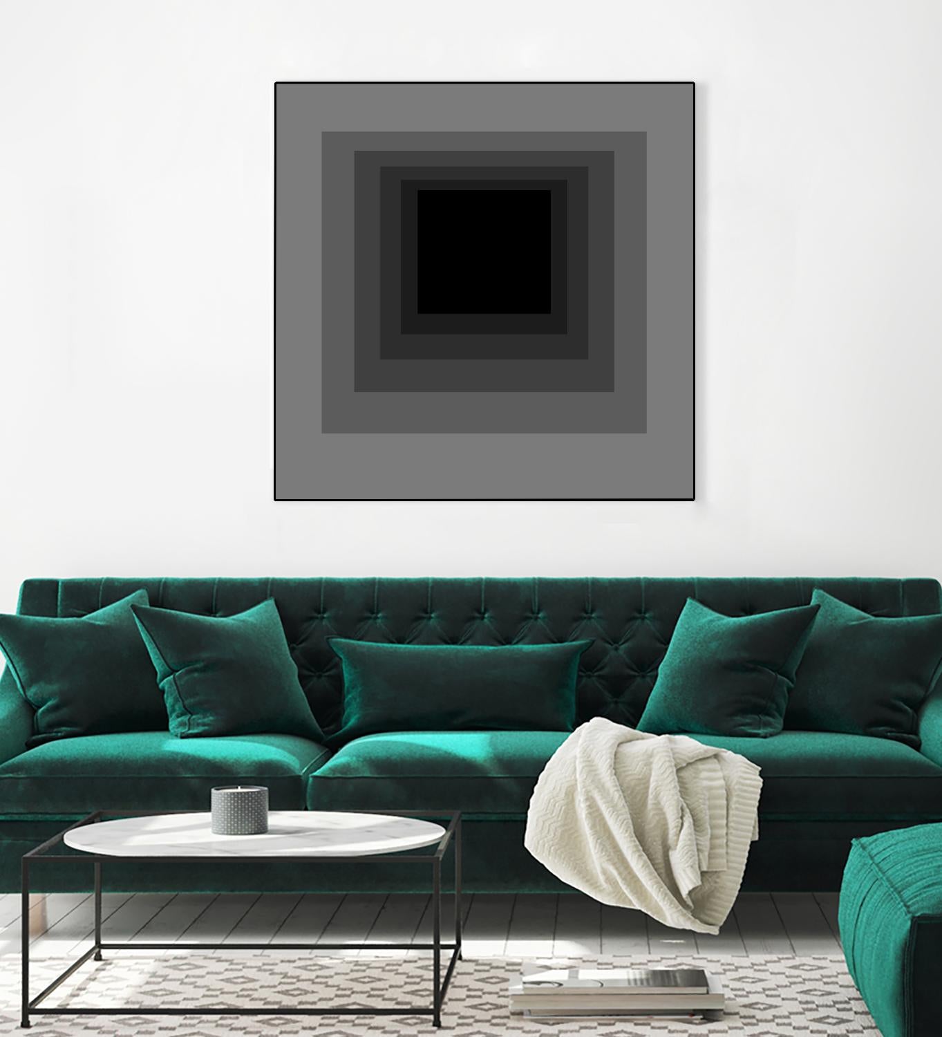 After Josef A by GI ArtLab on GIANT ART - grey abstract