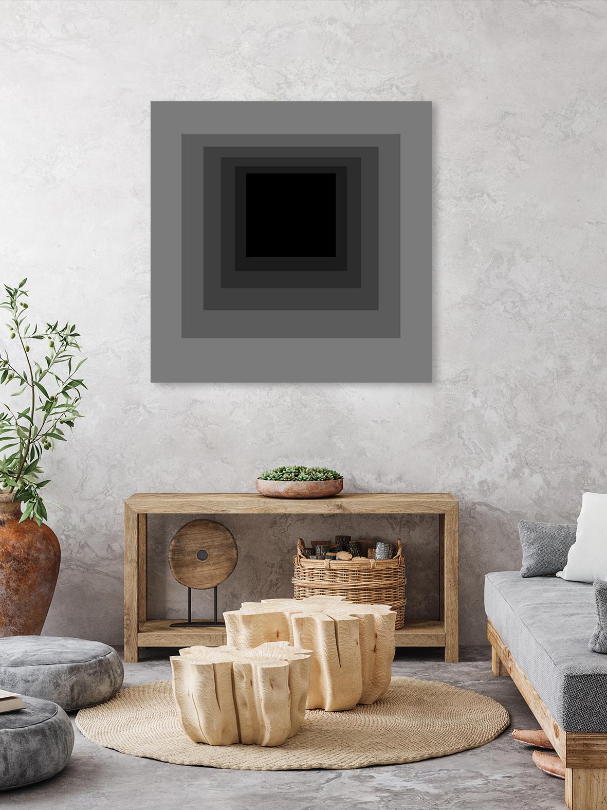 After Josef A by GI ArtLab on GIANT ART - grey abstract