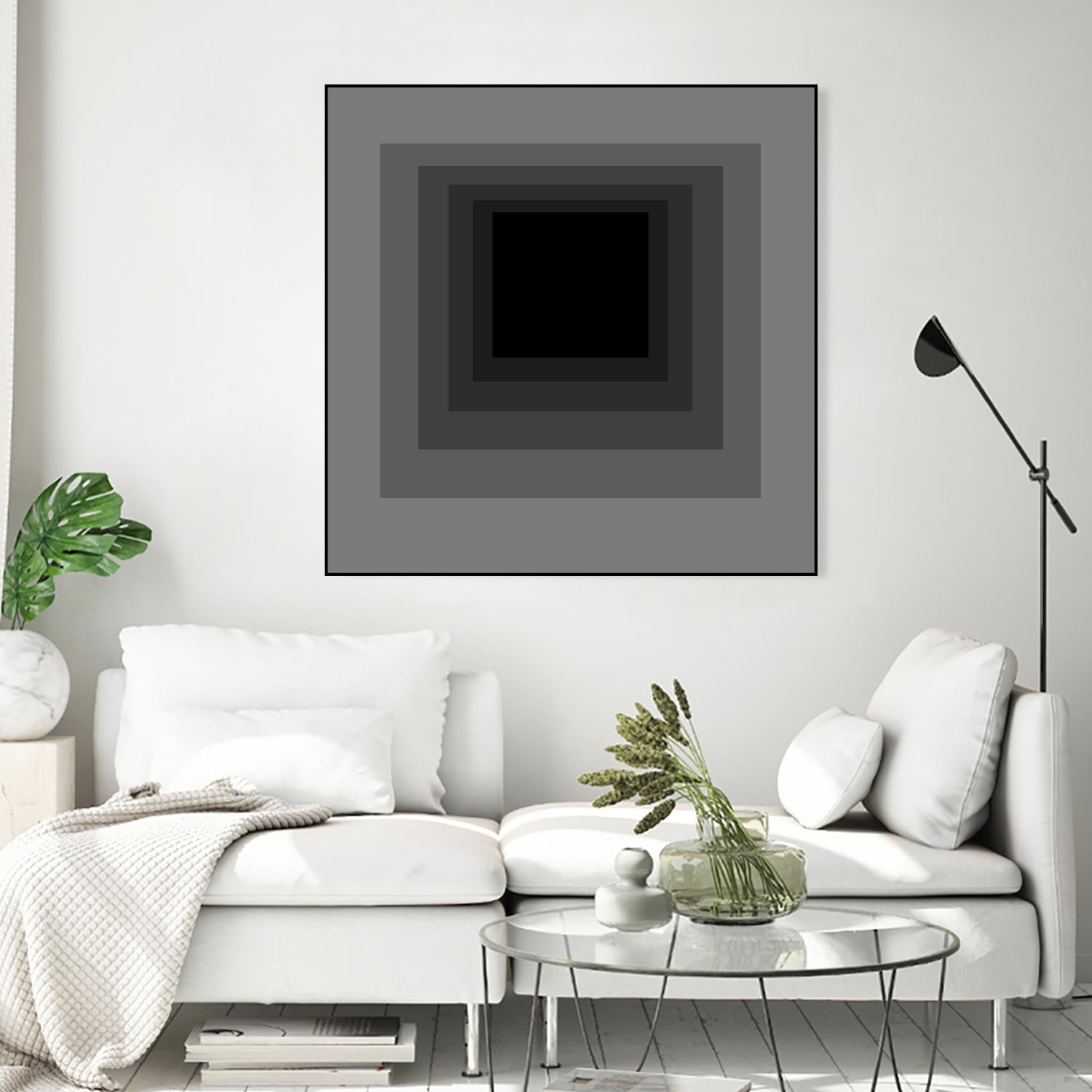 After Josef A by GI ArtLab on GIANT ART - grey abstract