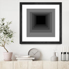 After Josef A by GI ArtLab on GIANT ART - grey abstract