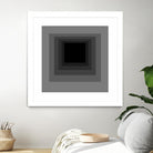 After Josef A by GI ArtLab on GIANT ART - grey abstract