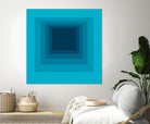 After Josef D by GI ArtLab on GIANT ART - blue abstract