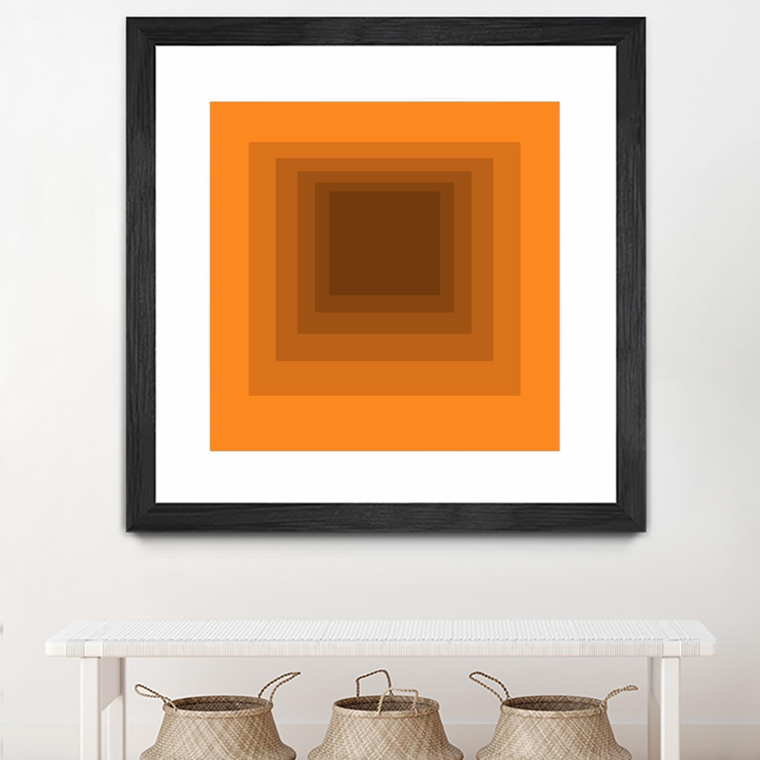 After Josef F by GI ArtLab on GIANT ART - brown abstract